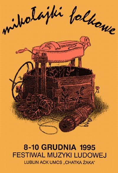 plakat mikolajki folkowe 1995