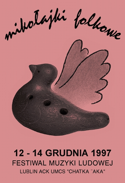 plakat mikolajki folkowe 1997
