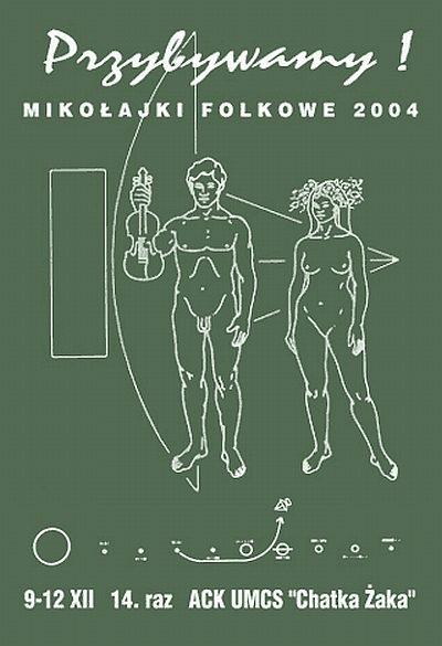 plakat mikolajki folkowe 2004