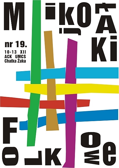 plakat mikolajki folkowe 2009