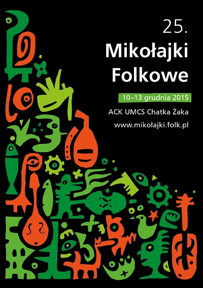plakat mikolajki folkowe 2015